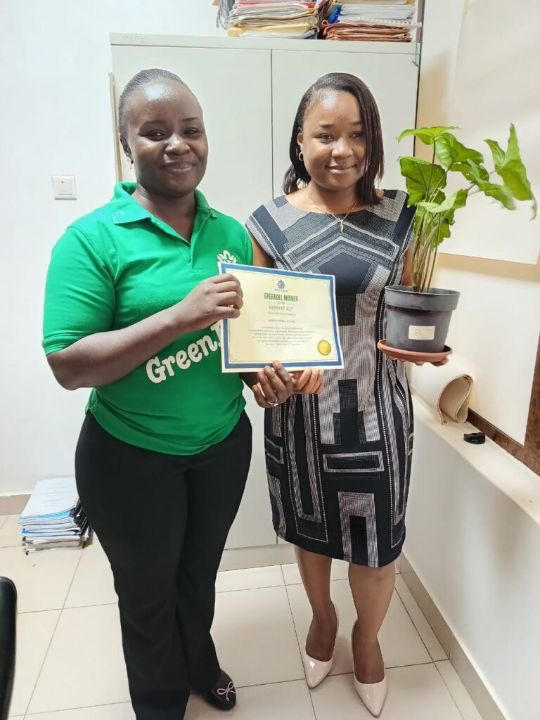 GreenDel winner of July(Murty International)
